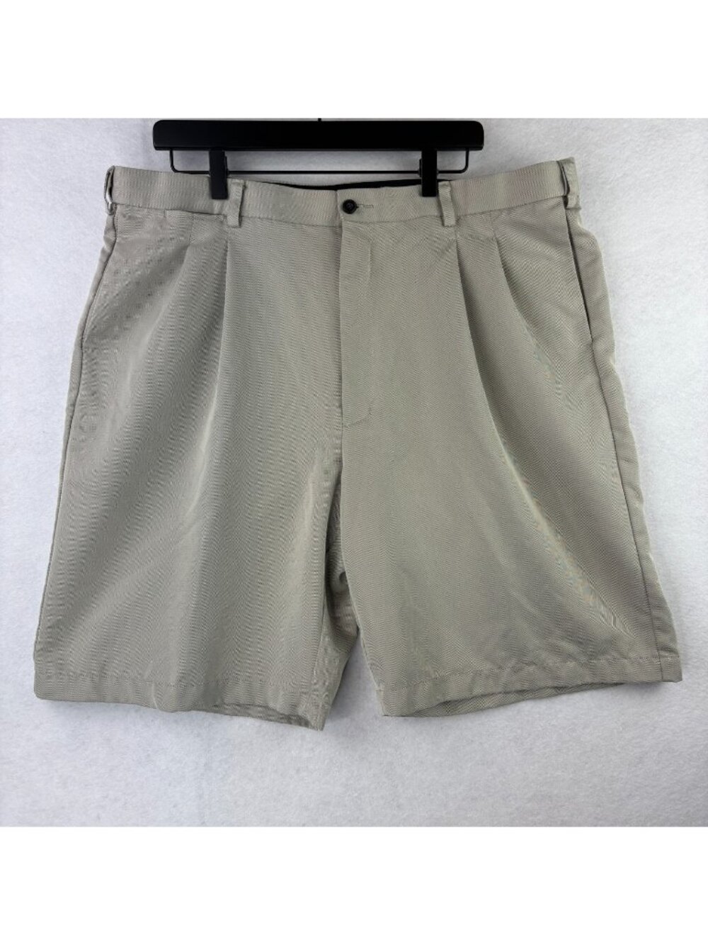 Pro Tour Men’s Golf Shorts Size 42 Grey 9” Inseam 4‑Way Stretch Moisture